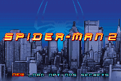 Spider-Man 2 Title Screen